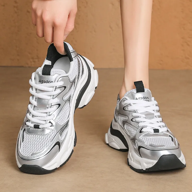 AGSDON Low Top Chunky Sneakers Women's-2