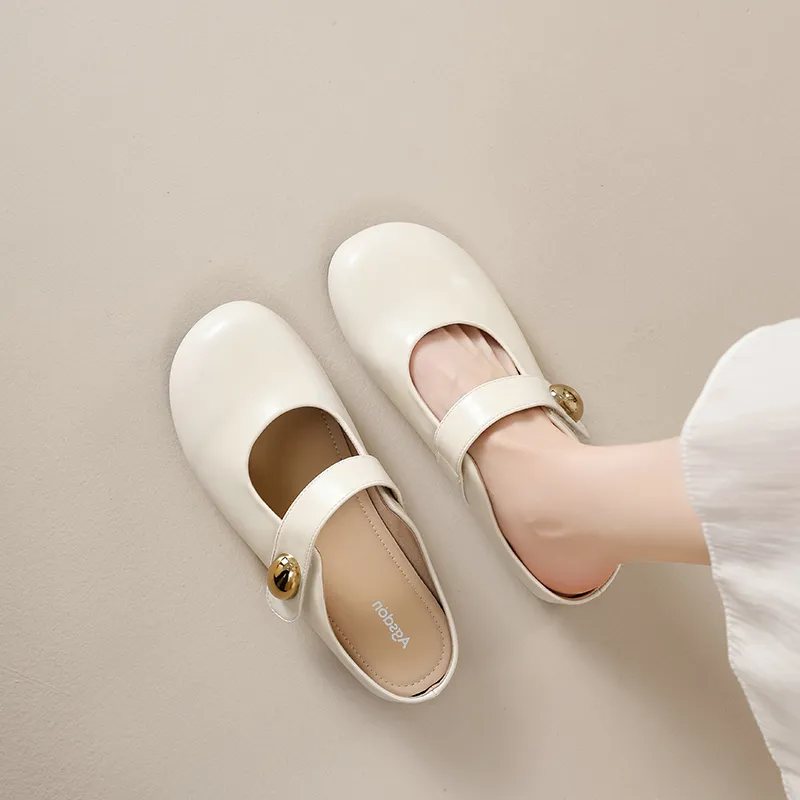 AGSDON Rubber Sole Closed Toe Slippers Women's-3