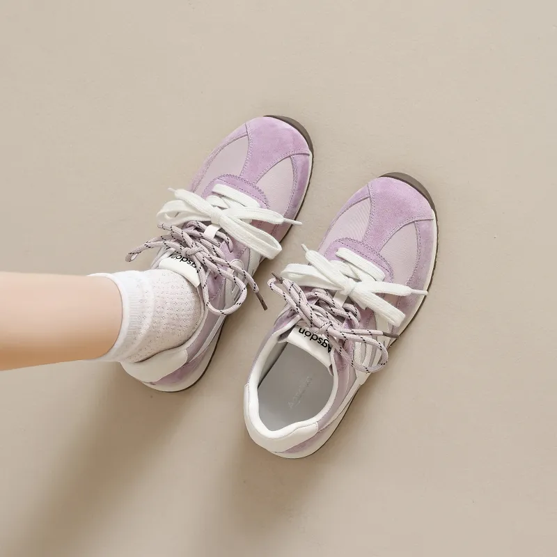 AGSDON Lightweight Low Top Casual Shoes Women's-19