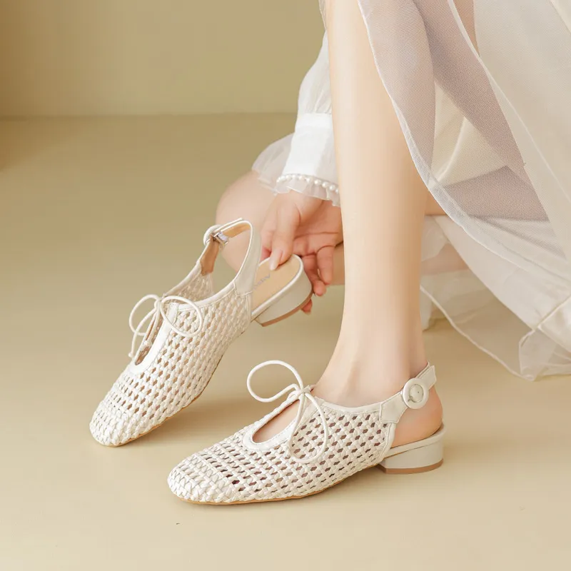 AGSDON Casual Single Shoes 3cm Women's-6