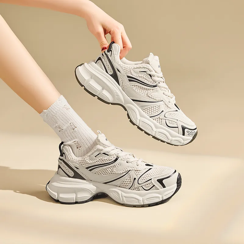 AGSDON Low-Top Chunky Sneakers 5cm Women's-14