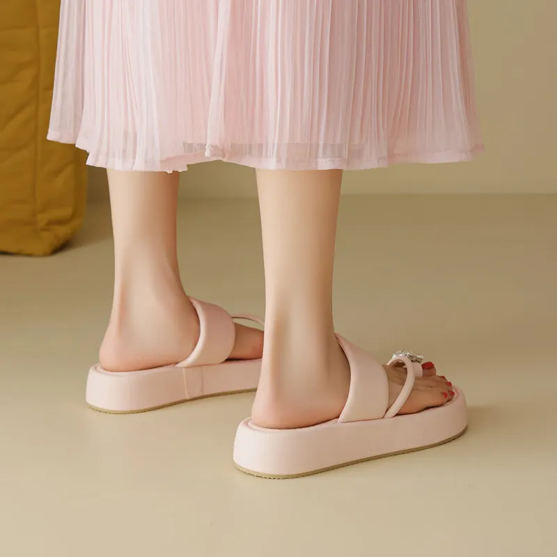 AGSDON Quiet Slide Slippers Women's-19