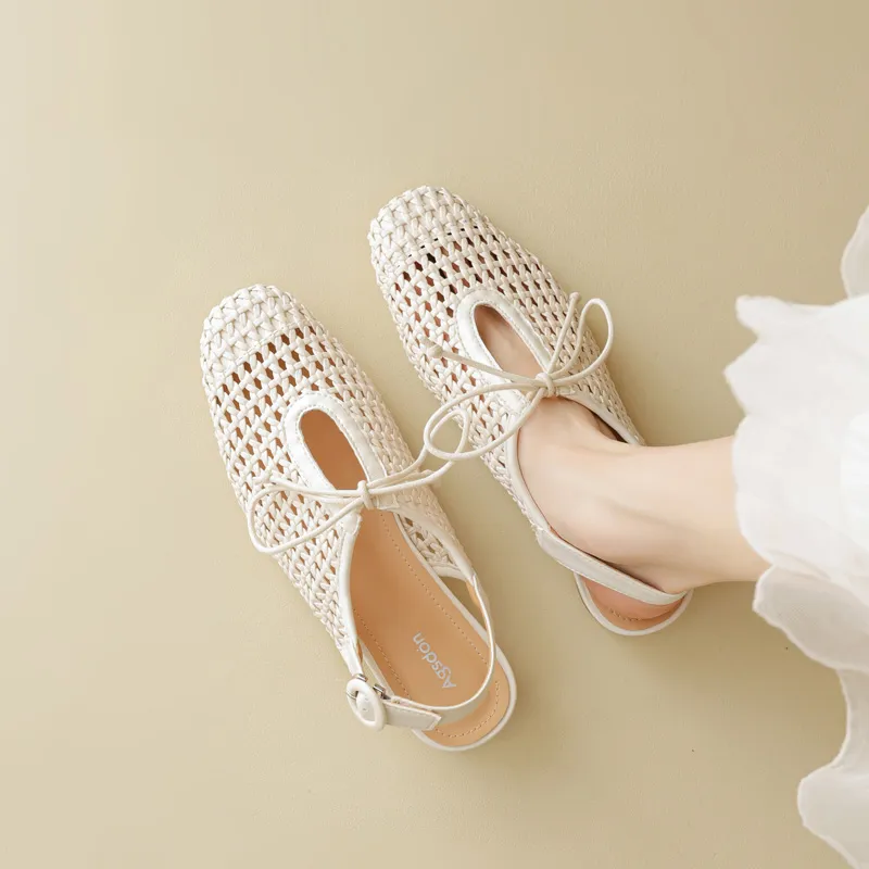 AGSDON Casual Single Shoes 3cm Women's-3