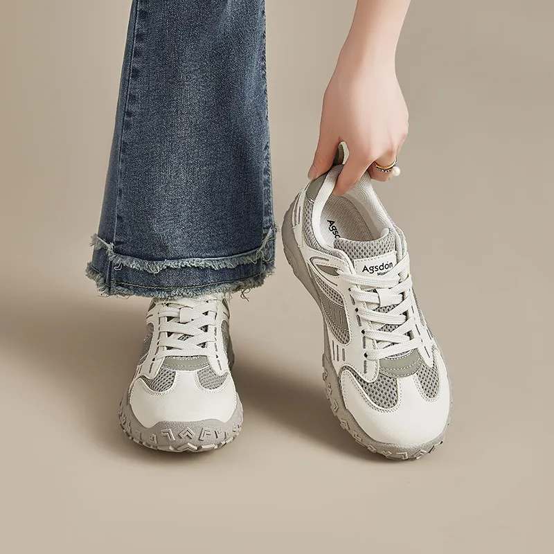 AGSDON Casual Shoes 3cm Women's-4