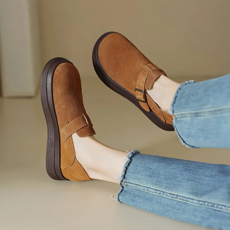 AGSDON Casual Single Shoes 3.5cm Women's-3