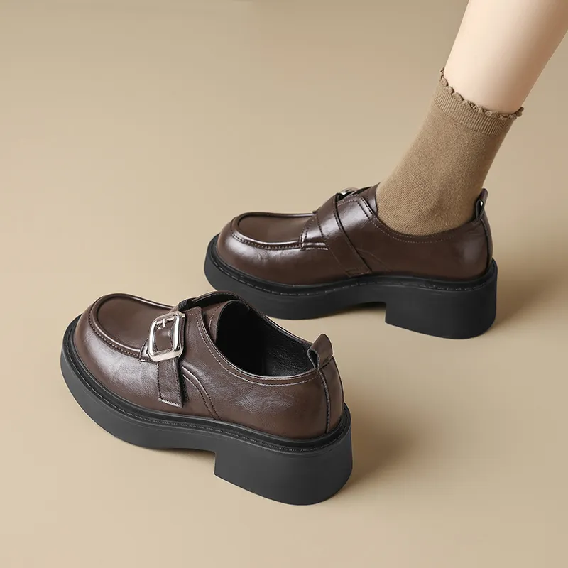 AGSDON Loafers Women's Brown/Black-11