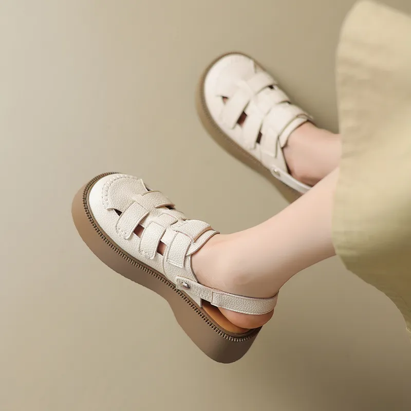 AGSDON Roman Sandals 4.5cm Women's-4