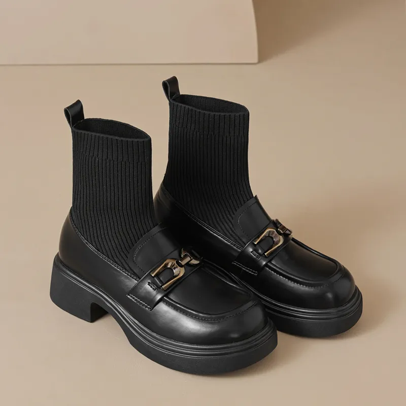 AGSDON Ankle Boots 4.5cm Women's-6