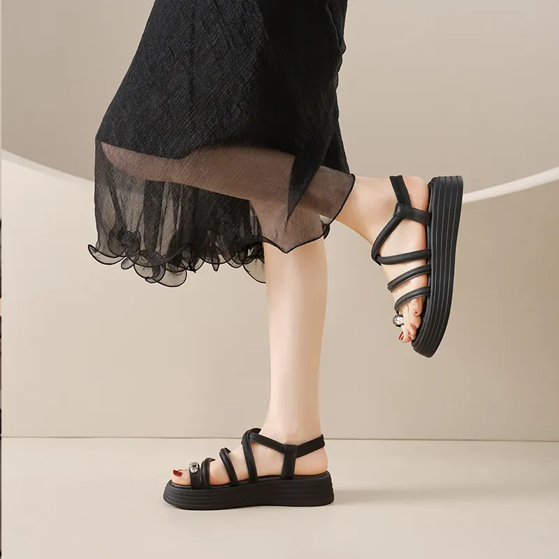 AGSDON Roman Sandals 4.5cm Women's-17