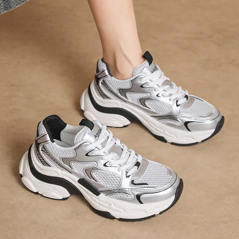 AGSDON Low Top Chunky Sneakers Women's-3