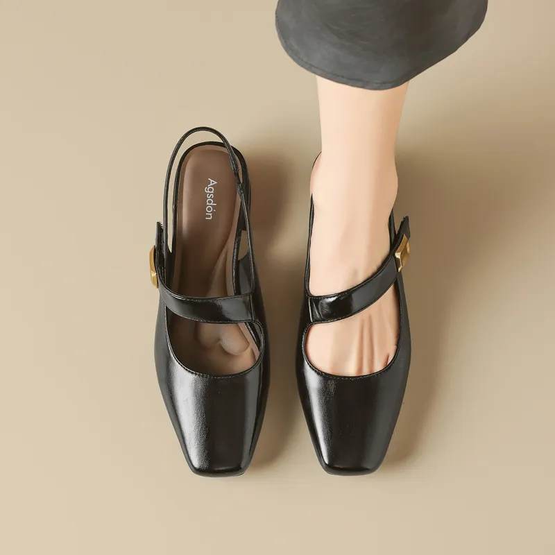 AGSDON Casual Single Shoes 4CM Women's-8