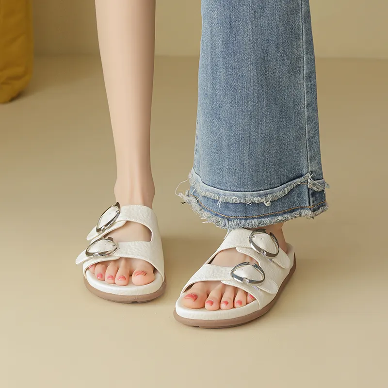 AGSDON Abrasion Resistant Slide Slippers Women's-5