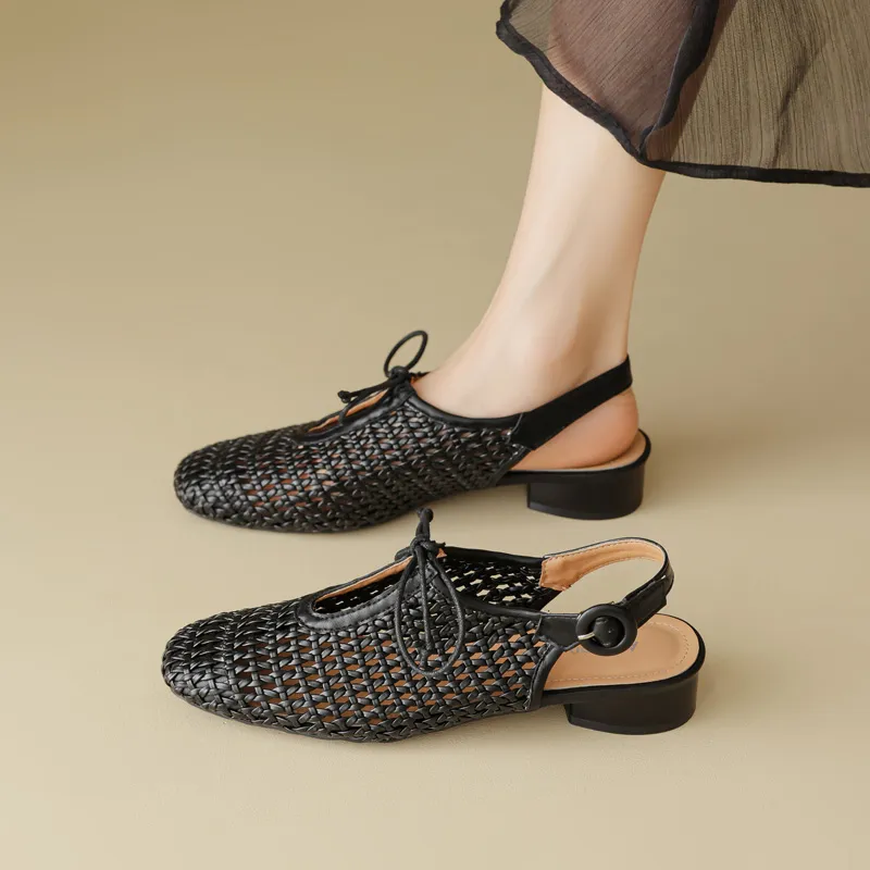 AGSDON Casual Single Shoes 3cm Women's-12