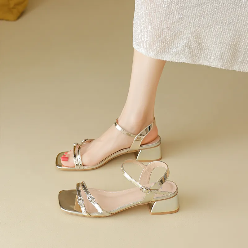 AGSDON One Strap Sandals 4.5cm Women's-9