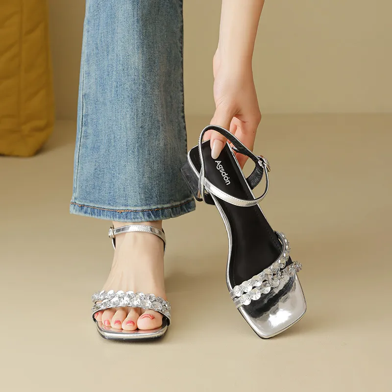 AGSDON One Strap Sandals Women's-11