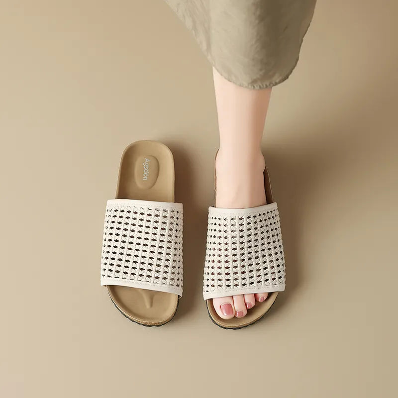 AGSDON Abrasion Resistant Slide Slippers Women's-4