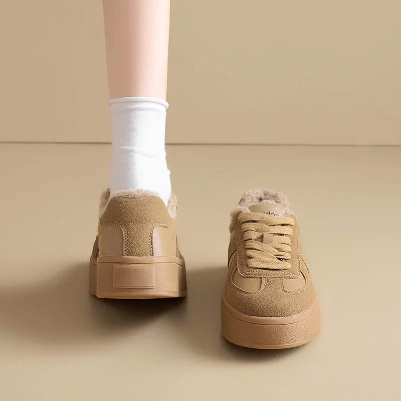 AGSDON Warm Low-Top Casual Shoes Women's-13