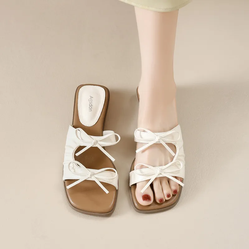 AGSDON Quiet Slide Slippers Women's-12
