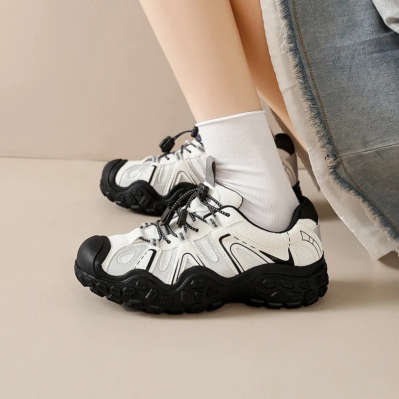 AGSDON Chunky Sneakers Women's Low Top-2