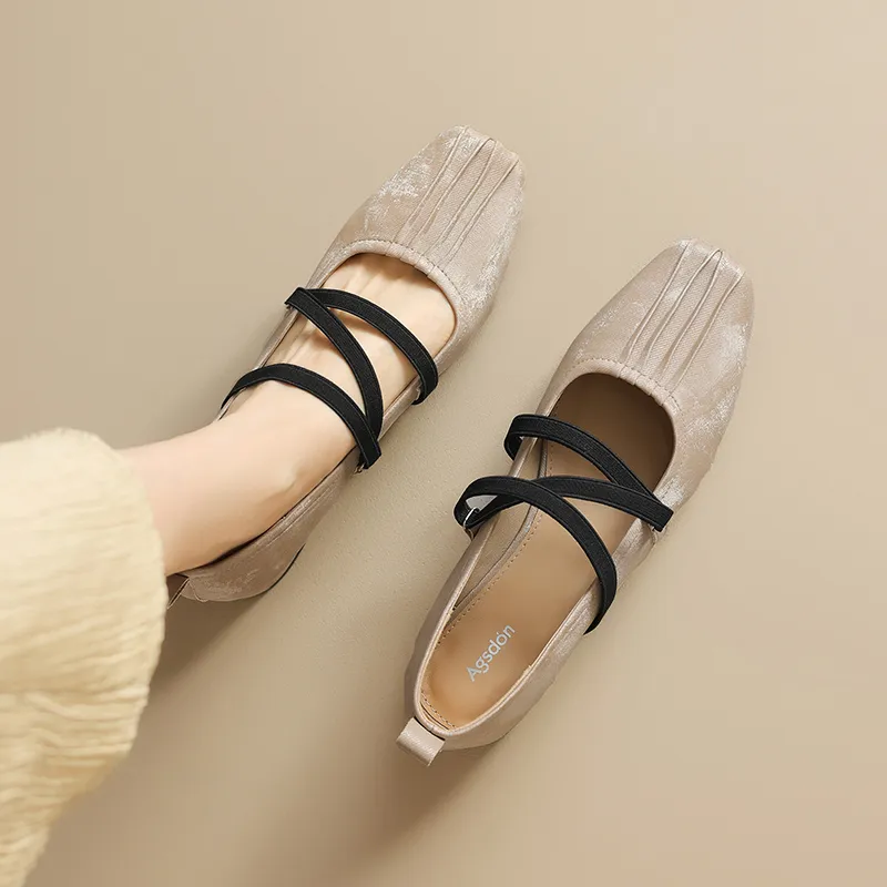 AGSDON Women's Casual Shoes 2.5cm Women's-6