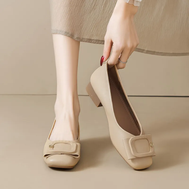 AGSDON Casual Single Shoes 2.5cm Women's-13