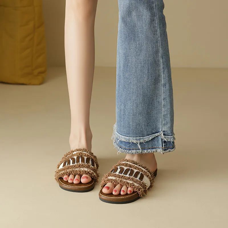 AGSDON Quiet Slide Slippers Women's-2