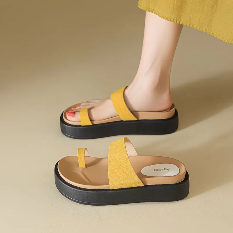 AGSDON Quiet Slide Slippers Women's-9