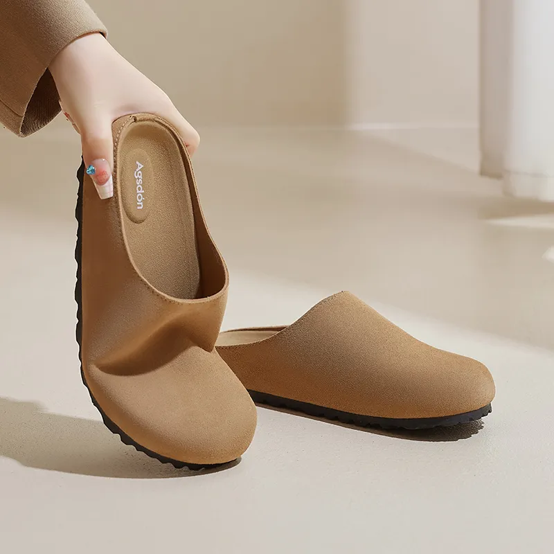 AGSDON Wrap toe Slippers Women's-9