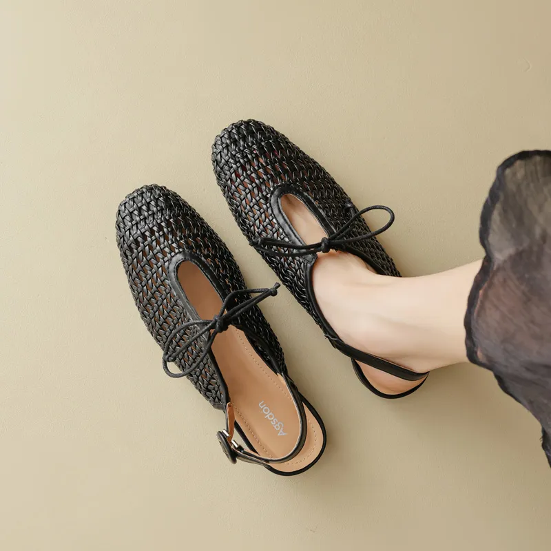 AGSDON Casual Single Shoes 3cm Women's-13