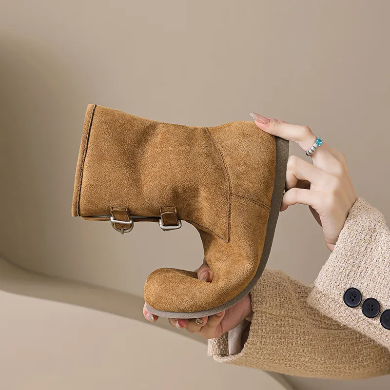 AGSDON Ankle Boots Women's-5