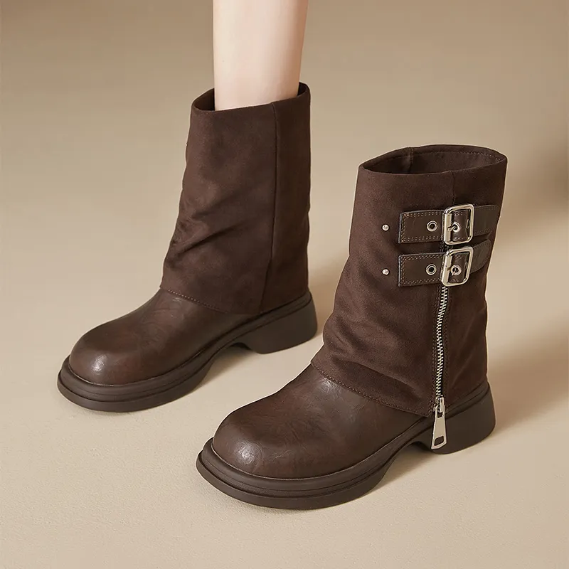 AGSDON Ankle Boots Women's-6