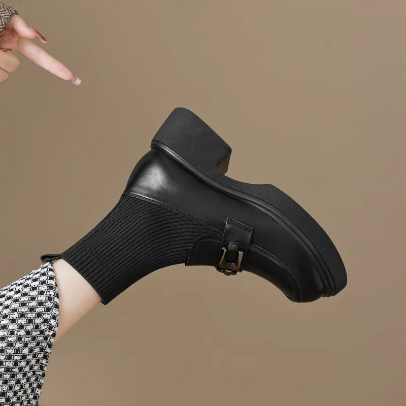 AGSDON Ankle Boots 4.5cm Women's-5