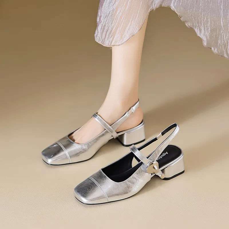 AGSDON Strap Sandals 4.5cm Women's-4