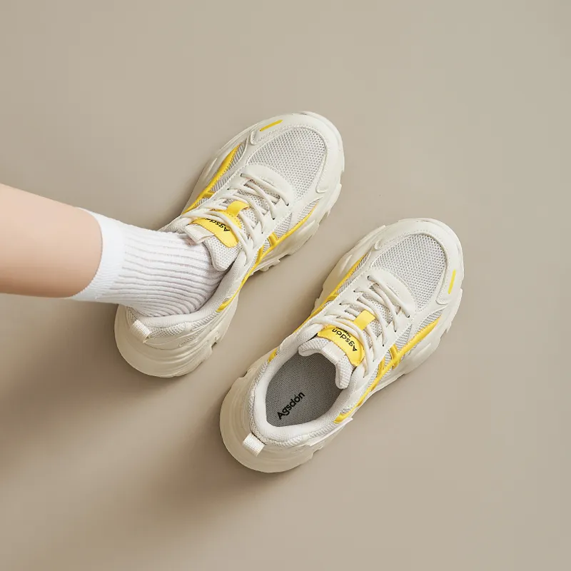 AGSDON Low Top Chunky Sneakers 6.5cm Women's-28