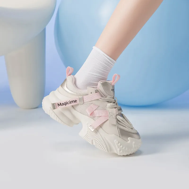 AGSDON Low-Top Chunky Sneakers 5.5cm Women's-22