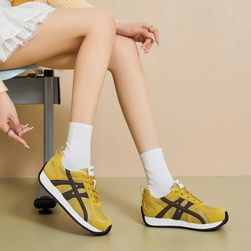 AGSDON Lightweight And Breathable Low Top Casual Shoes Women's-12