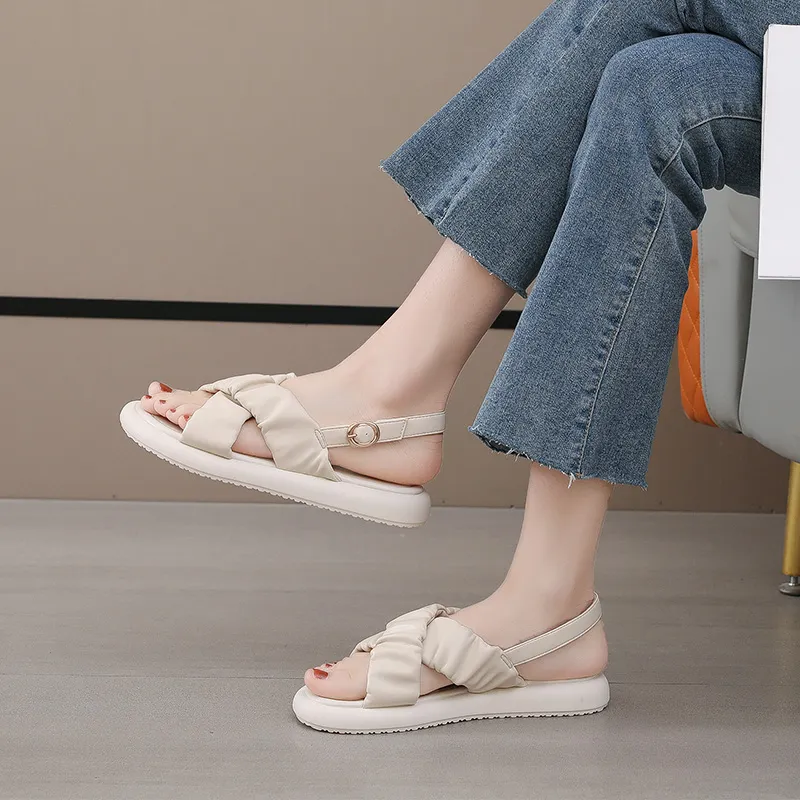 AGSDON One Strap Sandals Women's-3