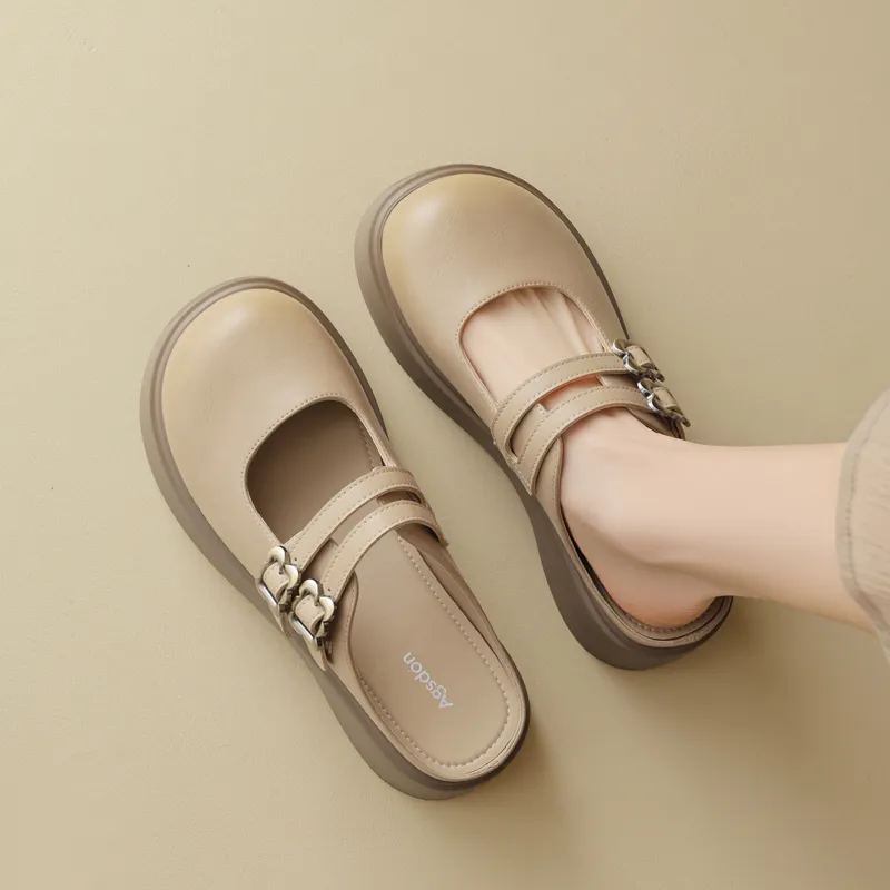 AGSDON Closed Toe Slippers Women's-13