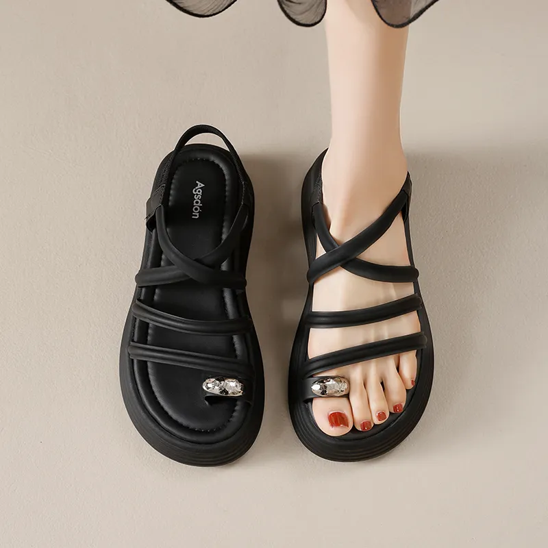AGSDON Roman Sandals 4.5cm Women's-15