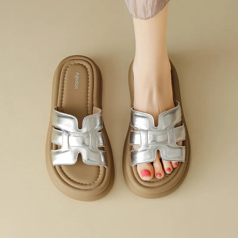 AGSDON Quiet Slide Slippers Women's-20
