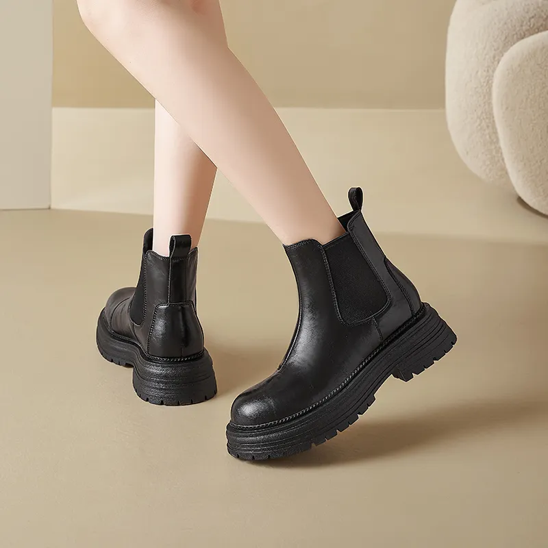 AGSDON 11.5cm Chelsea Boots Women's-3