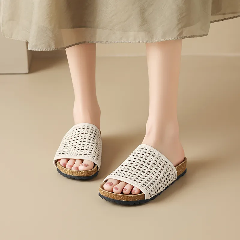 AGSDON Abrasion Resistant Slide Slippers Women's-2