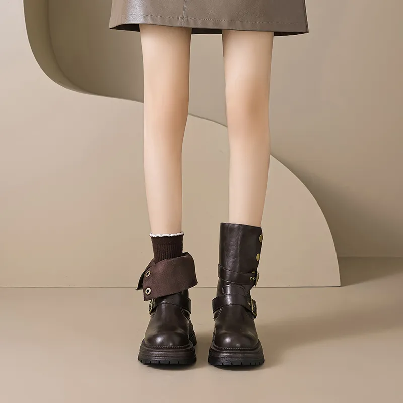 AGSDON Ankle Boots 4.5cm Women's-13