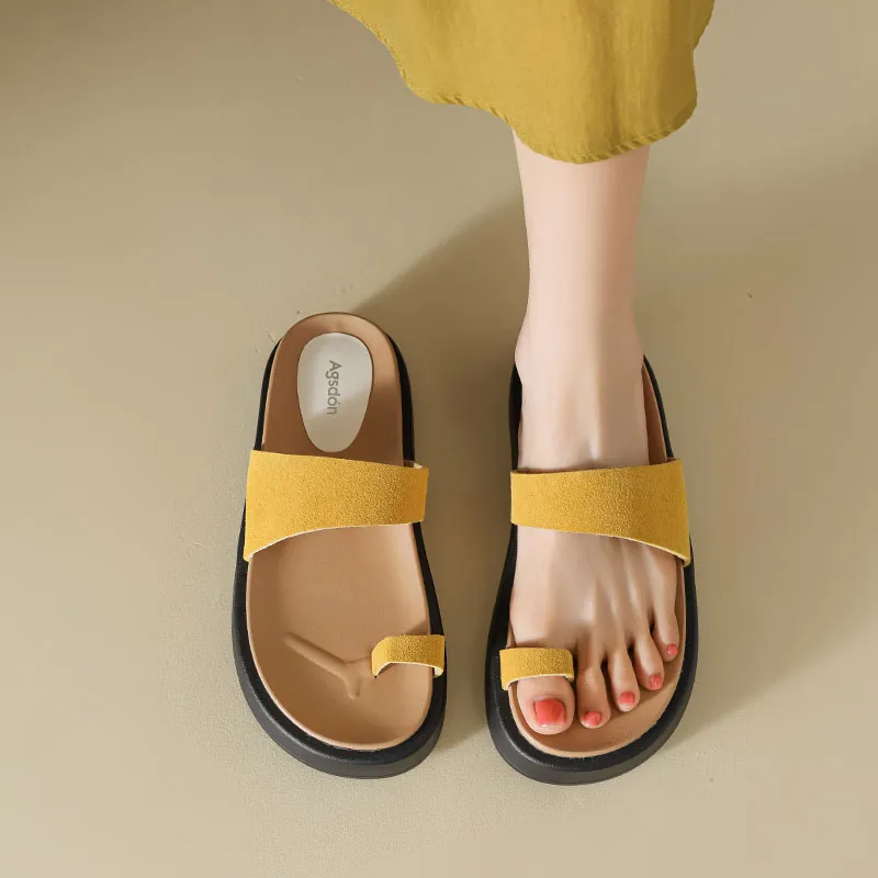 AGSDON Quiet Slide Slippers Women's-12
