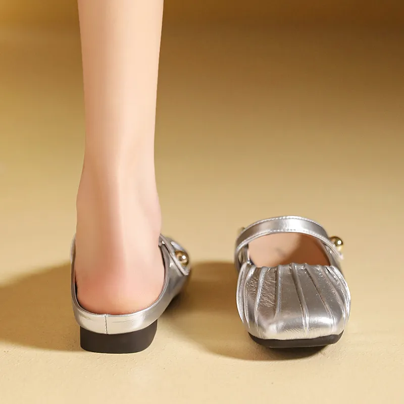 AGSDON Wrap toe Slippers Women's-8