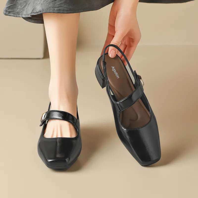 AGSDON Casual Single Shoes 4CM Women's-11