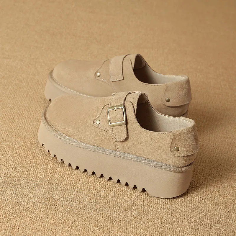 AGSDON Casual Single Shoes 4.5cm Women's-13