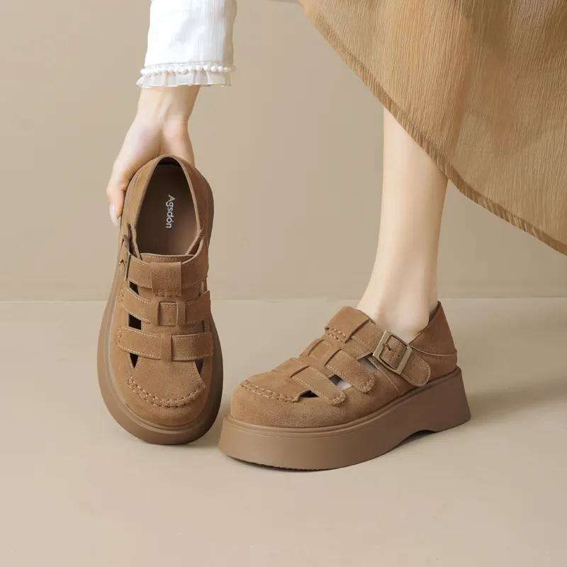 AGSDON Roman Sandals Women's-5
