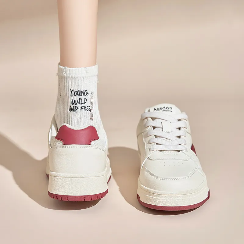 AGSDON Skateboard Shoes 5.7cm Women's-15