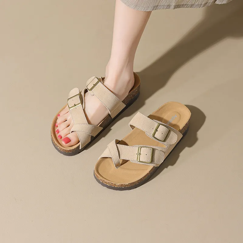 AGSDON Abrasion Resistant Slide Slippers Women's-2